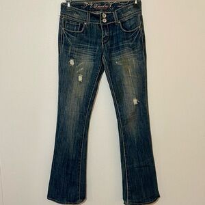 Women's Refuge skinny bootcut Blue Jeans
